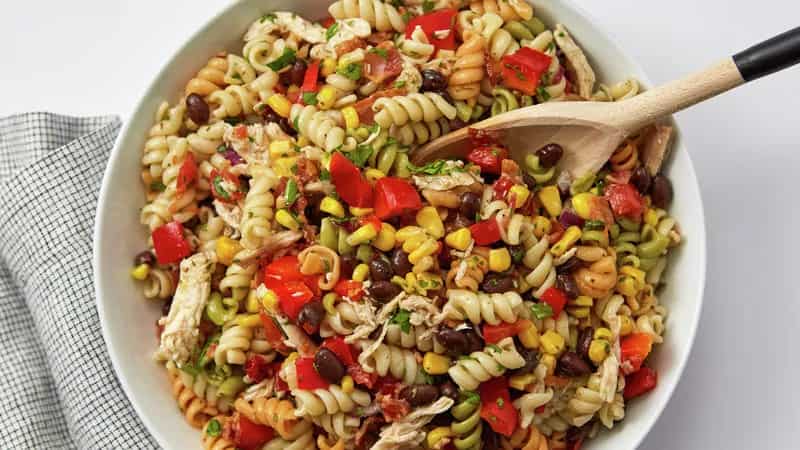 How to make Cowboy Caviar Pasta Salad Recipe