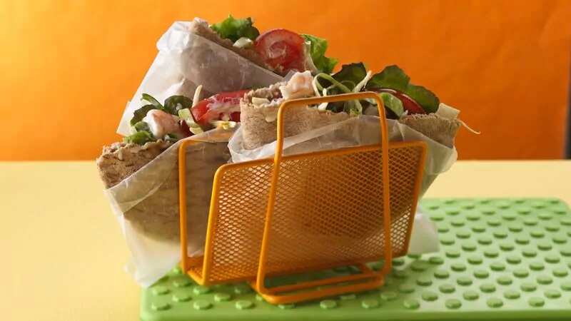 Crunchy Seafood Sandwiches