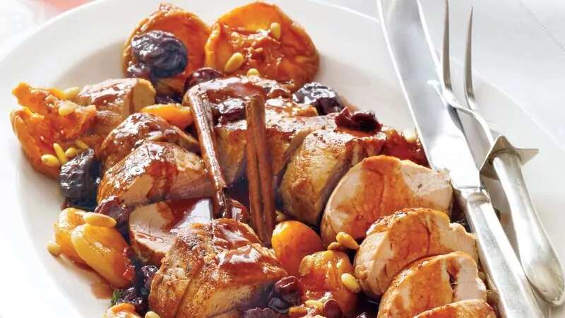 Roasted Pork With Port Sauce