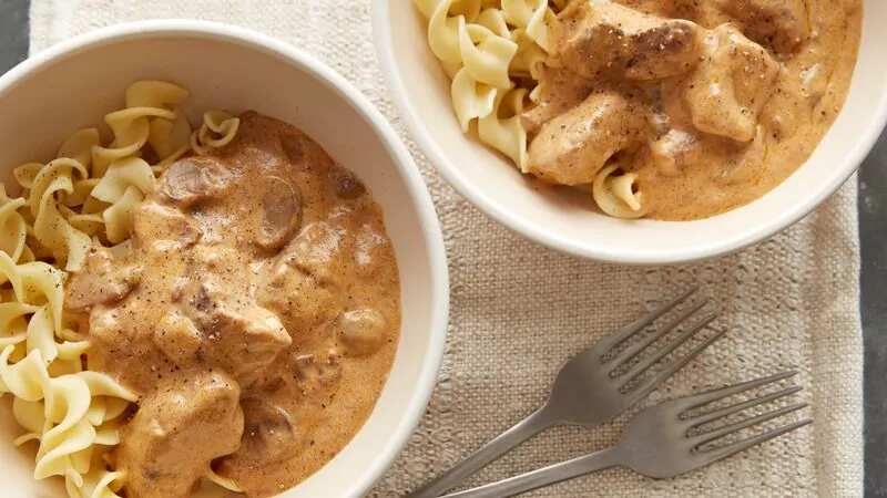 Beef Stroganoff 