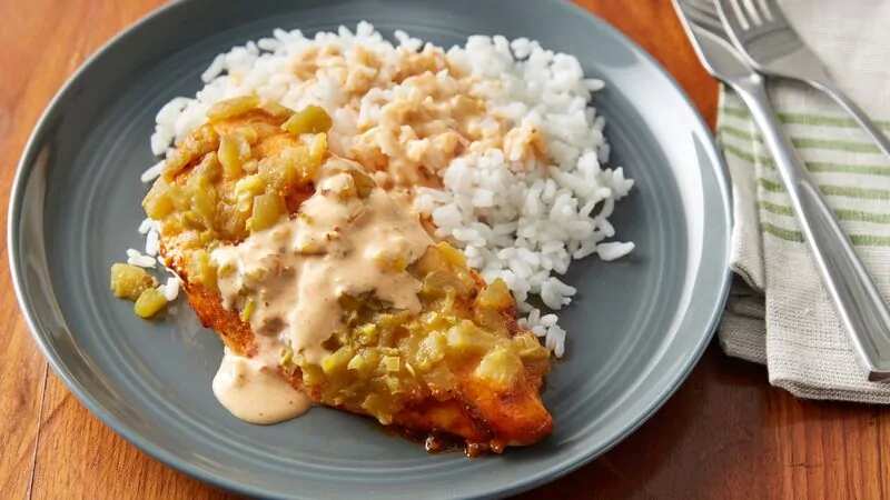 Green Chile Chicken Breasts