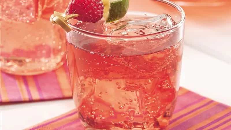 How to make Sparkling Raspberry Tea Recipe