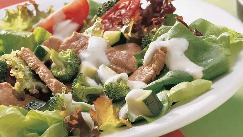 Warm Italian Pork Salad