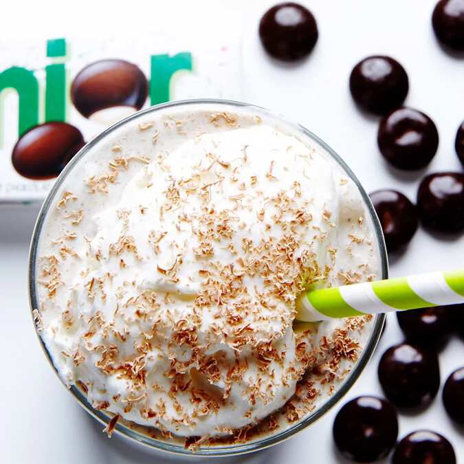 Boozy Junior Mints Milkshake