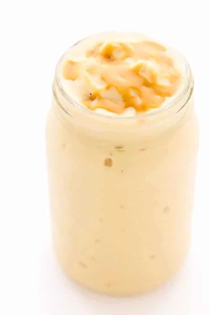 How to make Thick Frosty Peanut Butter Banana Cauliflower Smoothie Recipe