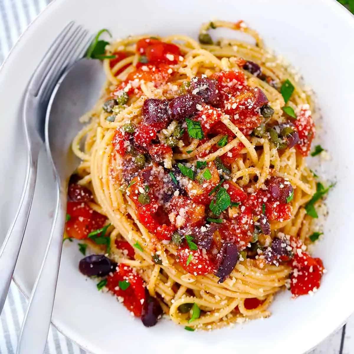 How to make Pasta Puttanesca Recipe