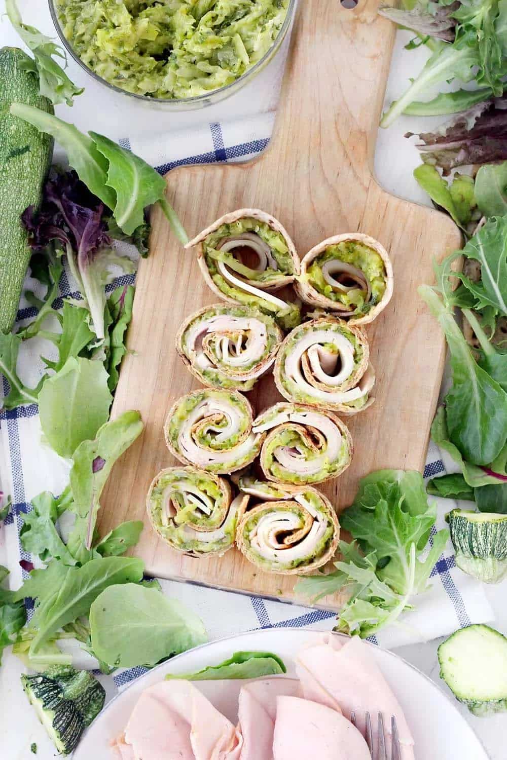 How to make Zucchini Butter Turkey Roll-ups Recipe
