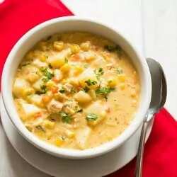 Chipotle Chicken And Corn Chowder