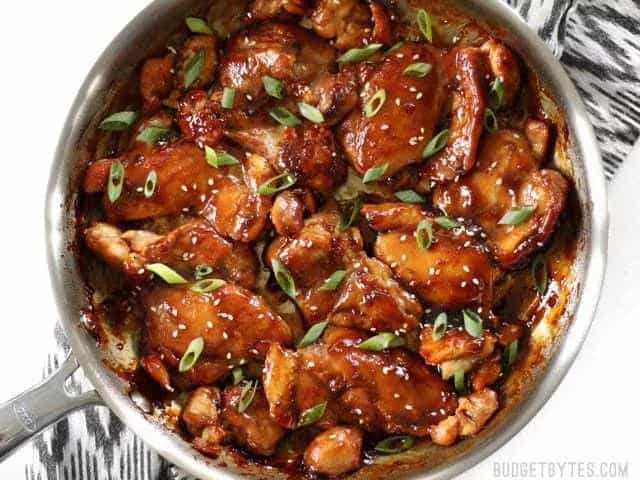 How to make Sticky Ginger Soy Glazed Chicken Recipe