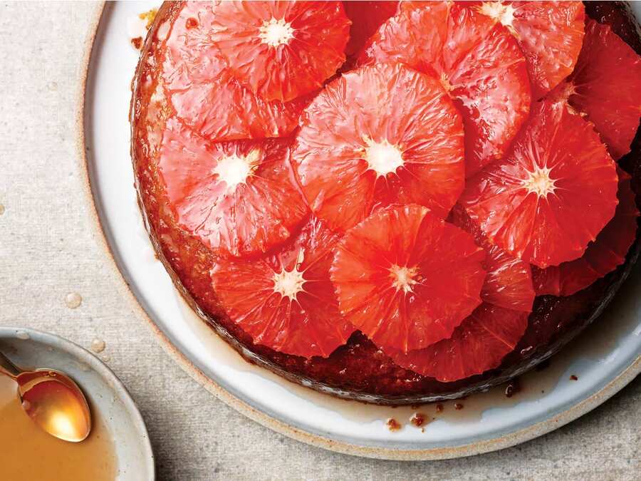 Grapefruit Olive Oil Cake 
