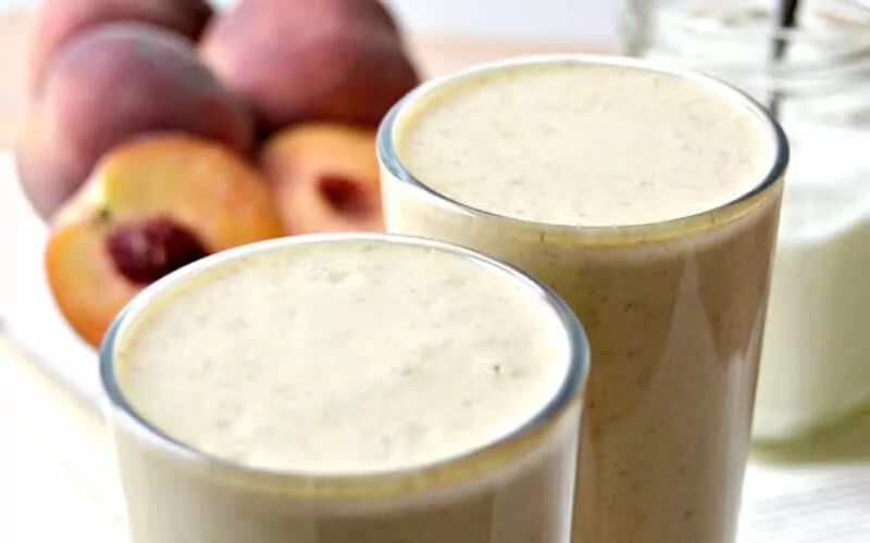 How to make Peaches And Cream Oatmeal Smoothie Recipe
