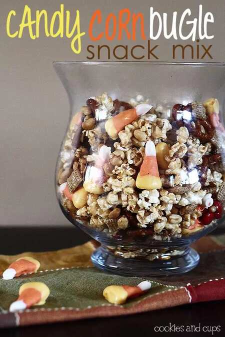 Candy Corn Bugle Snack Mix
