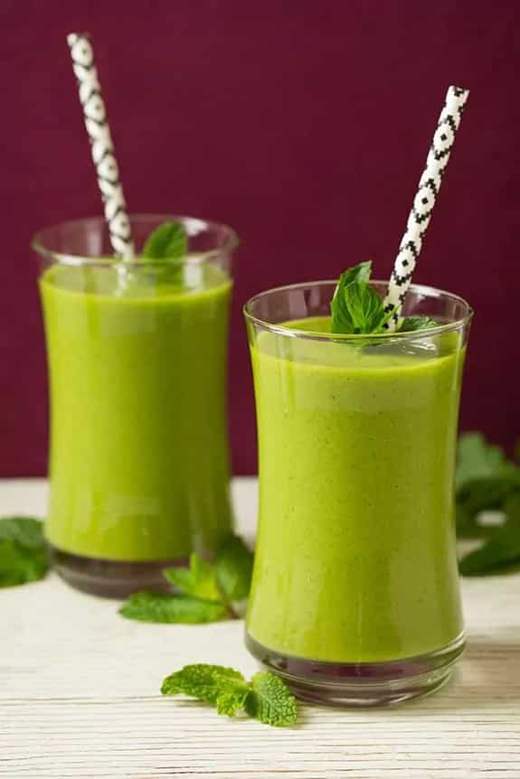 How to make Mango Green Tea Smoothie Recipe