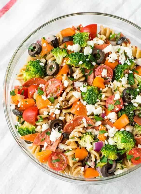 How to make Healthy Pepperoni Pasta Salad Recipe