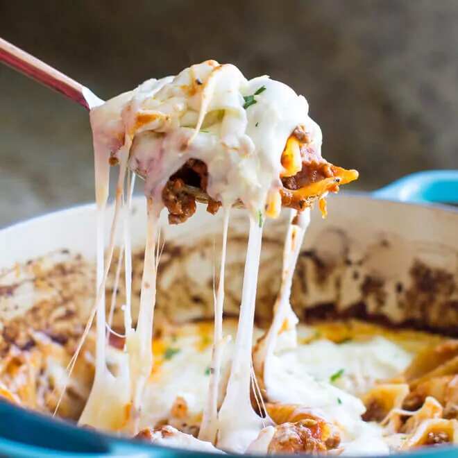 How to make One Pot Manicotti Pasta Bake Recipe