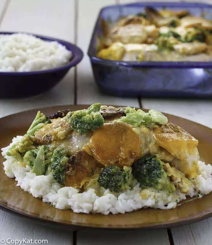 How to make Cracker Barrel Broccoli Cheddar Chicken Recipe