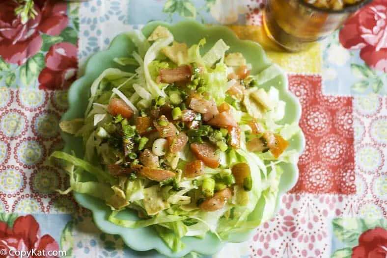 How to make Green Jacket Salad And Dressing Recipe