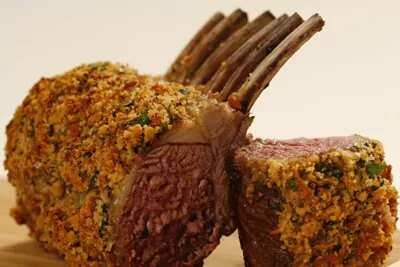Herb Crusted Rack Of Lamb