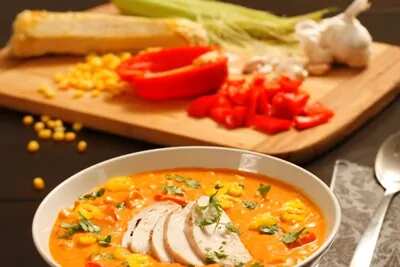 Hot Chilli Corn Chowder