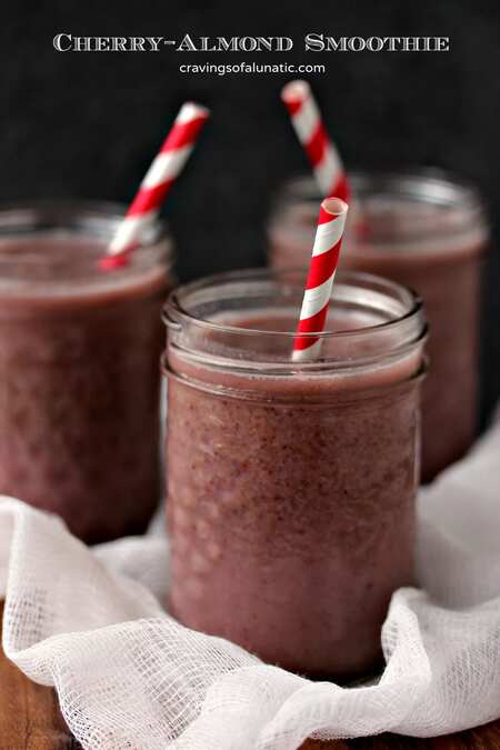 Cherry Almond Smoothie