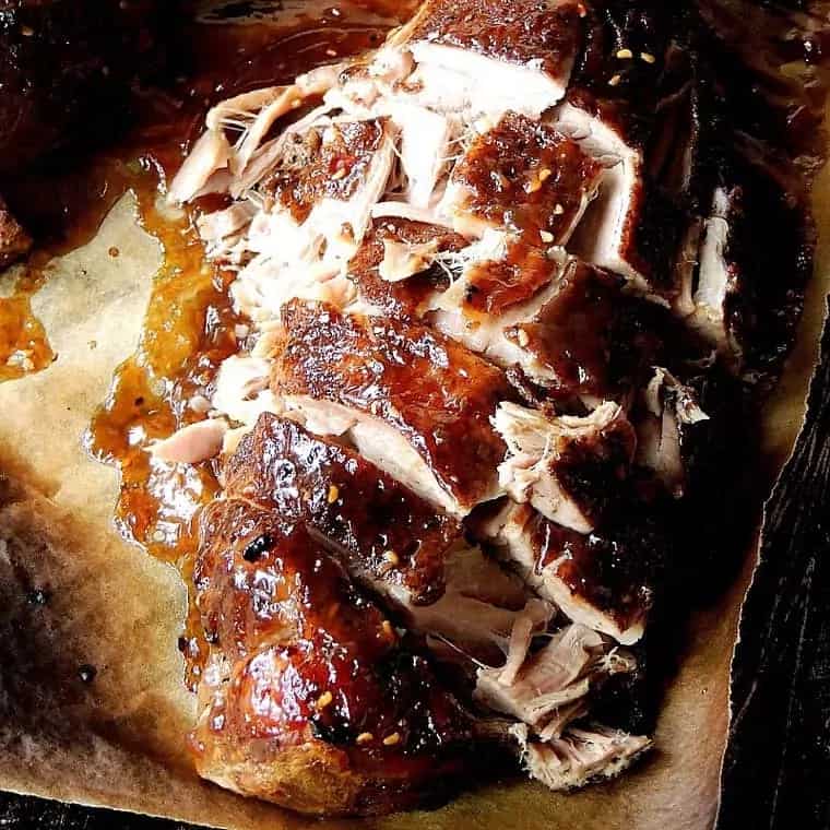 How to make Slow Cooker Pork Tenderloin With Raspberry Habanero Glaze Recipe
