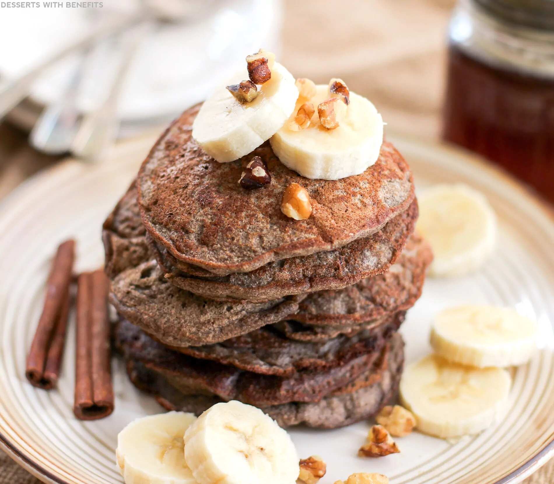 How to make Healthy Banana Buckwheat Pancakes Recipe