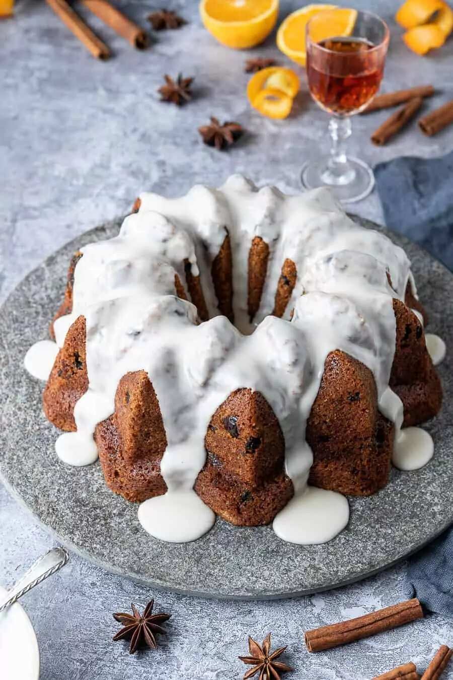 How to make Vegan Mincemeat Cake Recipe