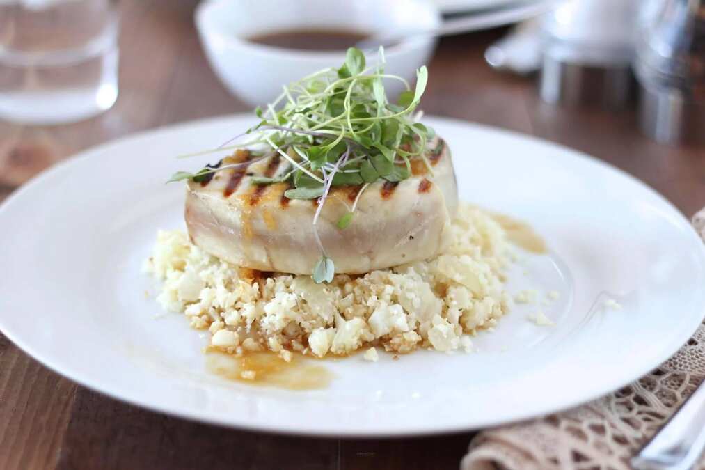 Grilled Albacore With Citrus Ginger Sauce