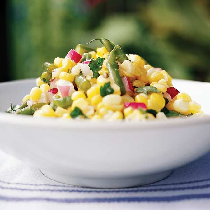 Corn And Green Bean Salad