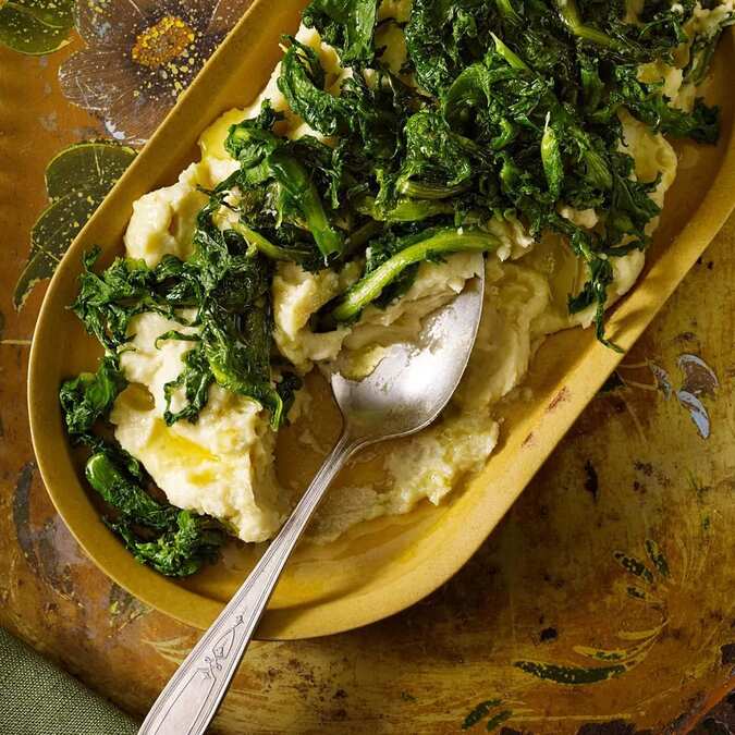 Fava Bean Puree With Chicory