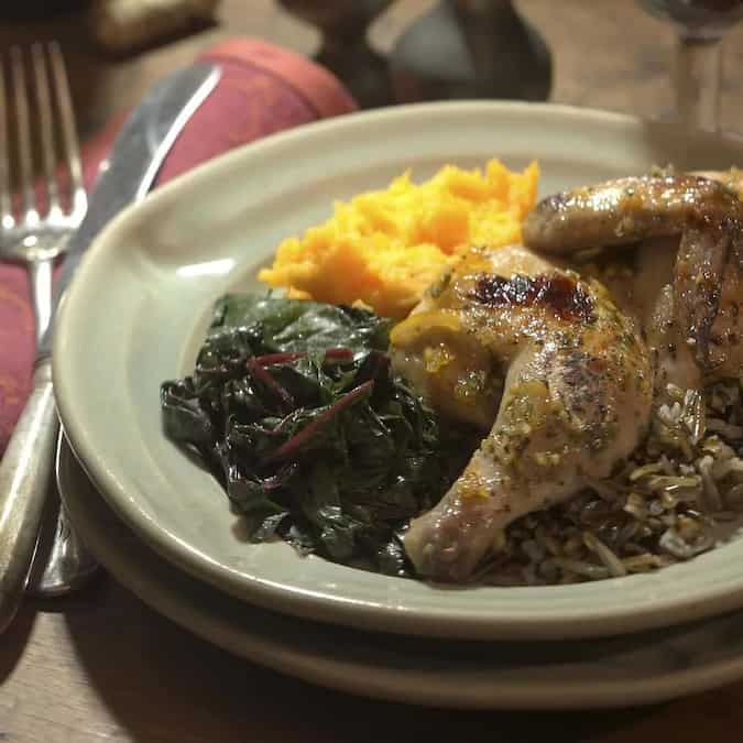 Ginger-Orange Glazed Cornish Hens Ginger-Orange Glazed Cornish Hens