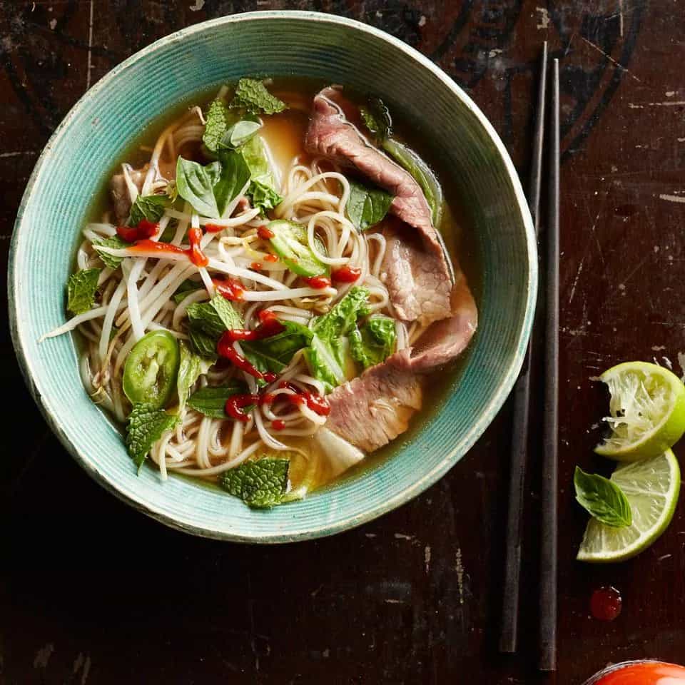 How to make Quick Beef & Napa Cabbage Pho Recipe
