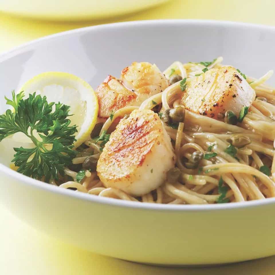 How to make Scallop Piccata On Angel Hair Recipe