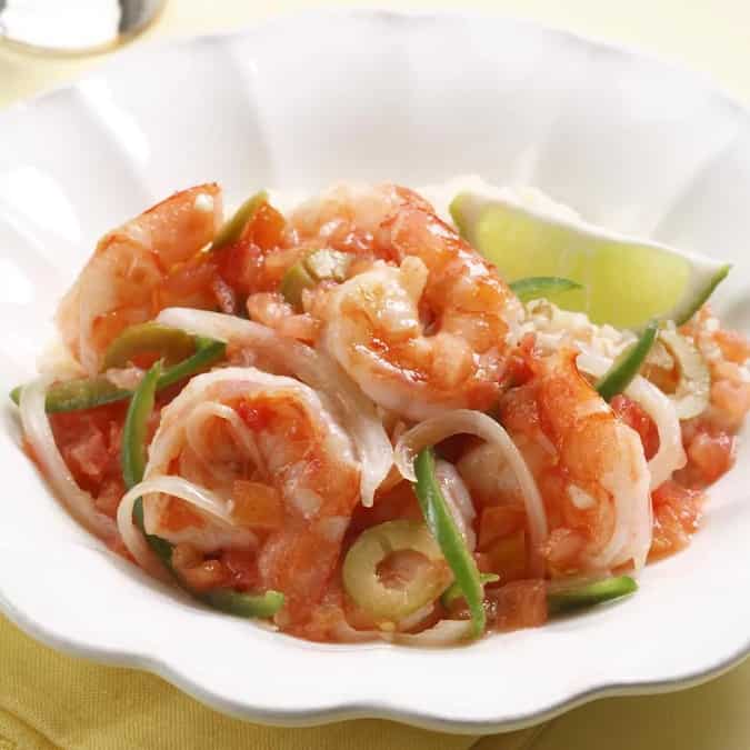 Shrimp Veracruzana