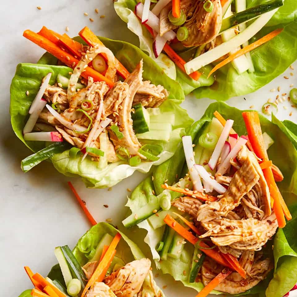 How to make Sichuan Chicken Lettuce Wraps Recipe
