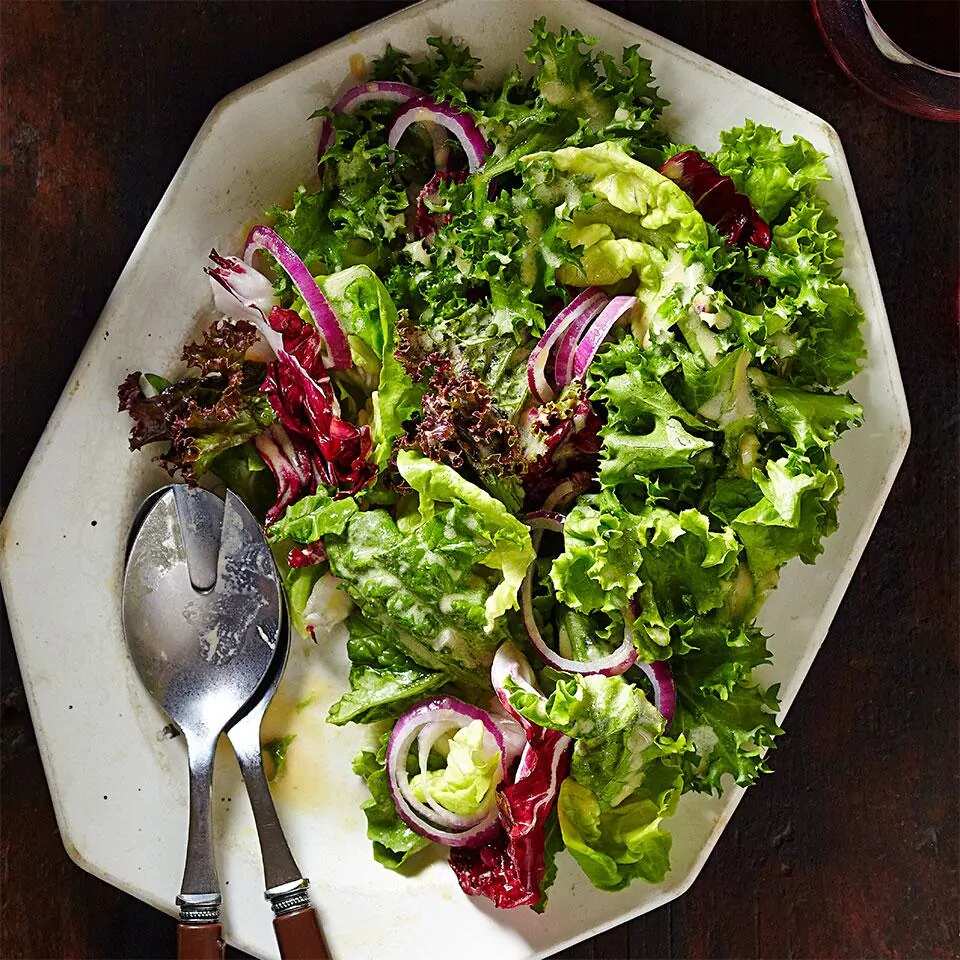 How to make Simple Green Salad With Citronette Recipe
