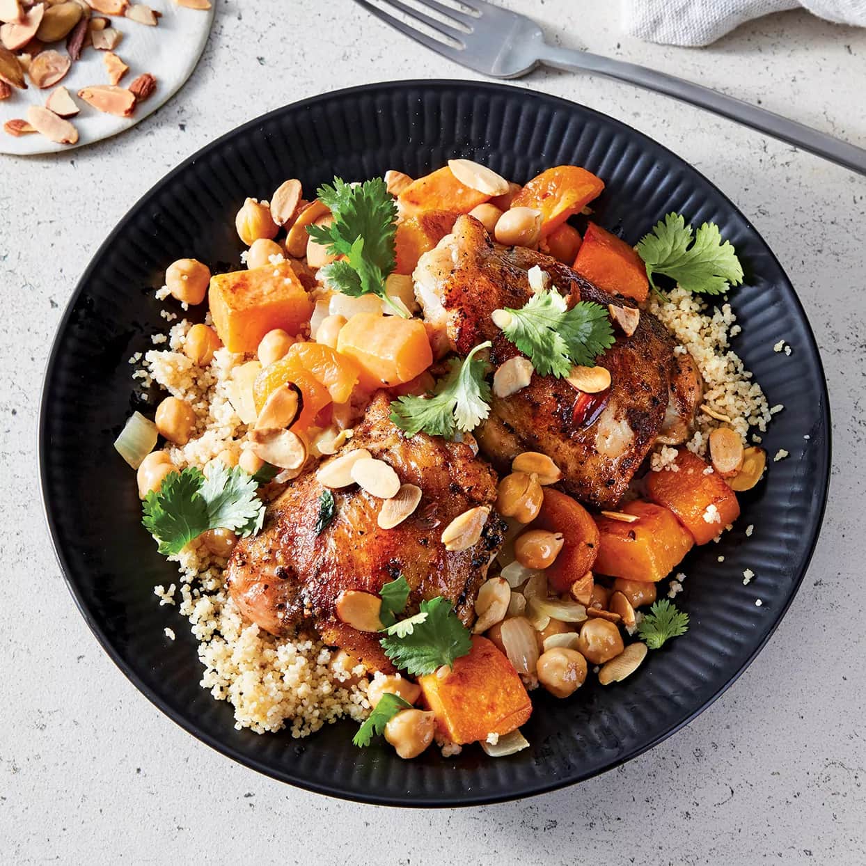 How to make Slow-cooker Moroccan Chicken Vegetables & Couscous Recipe