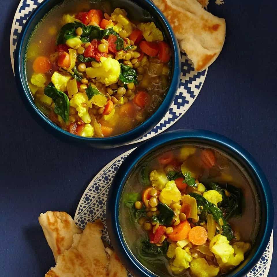 How to make Slow-cooker Moroccan Lentil Soup Recipe