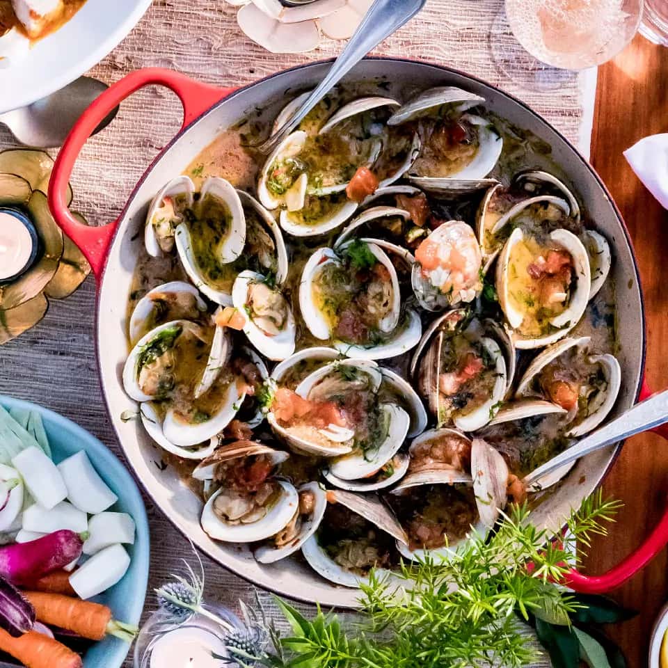How to make Steamed Clams Casino-style Recipe