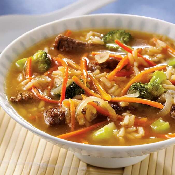 Teriyaki Beef Soup