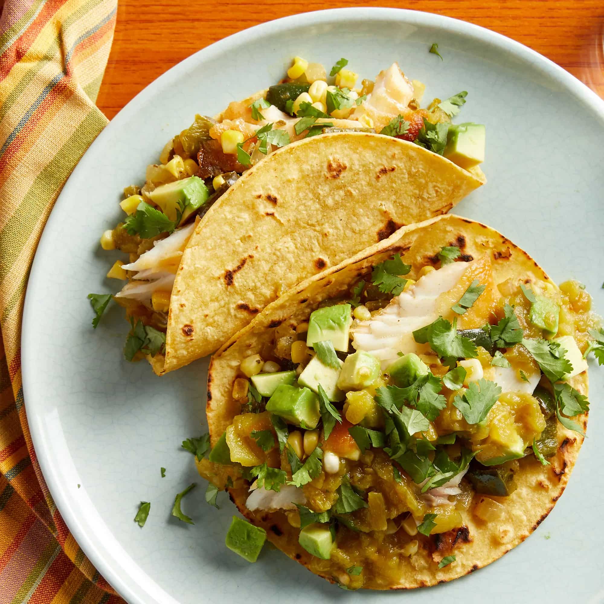 How to make Tilapia &amp; Poblano Tacos Recipe