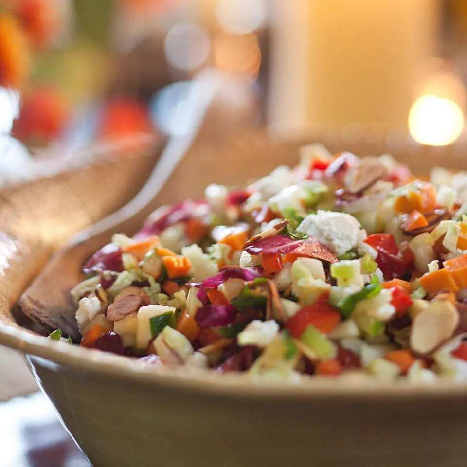 How to make Use A Spoon Chopped Salad Recipe