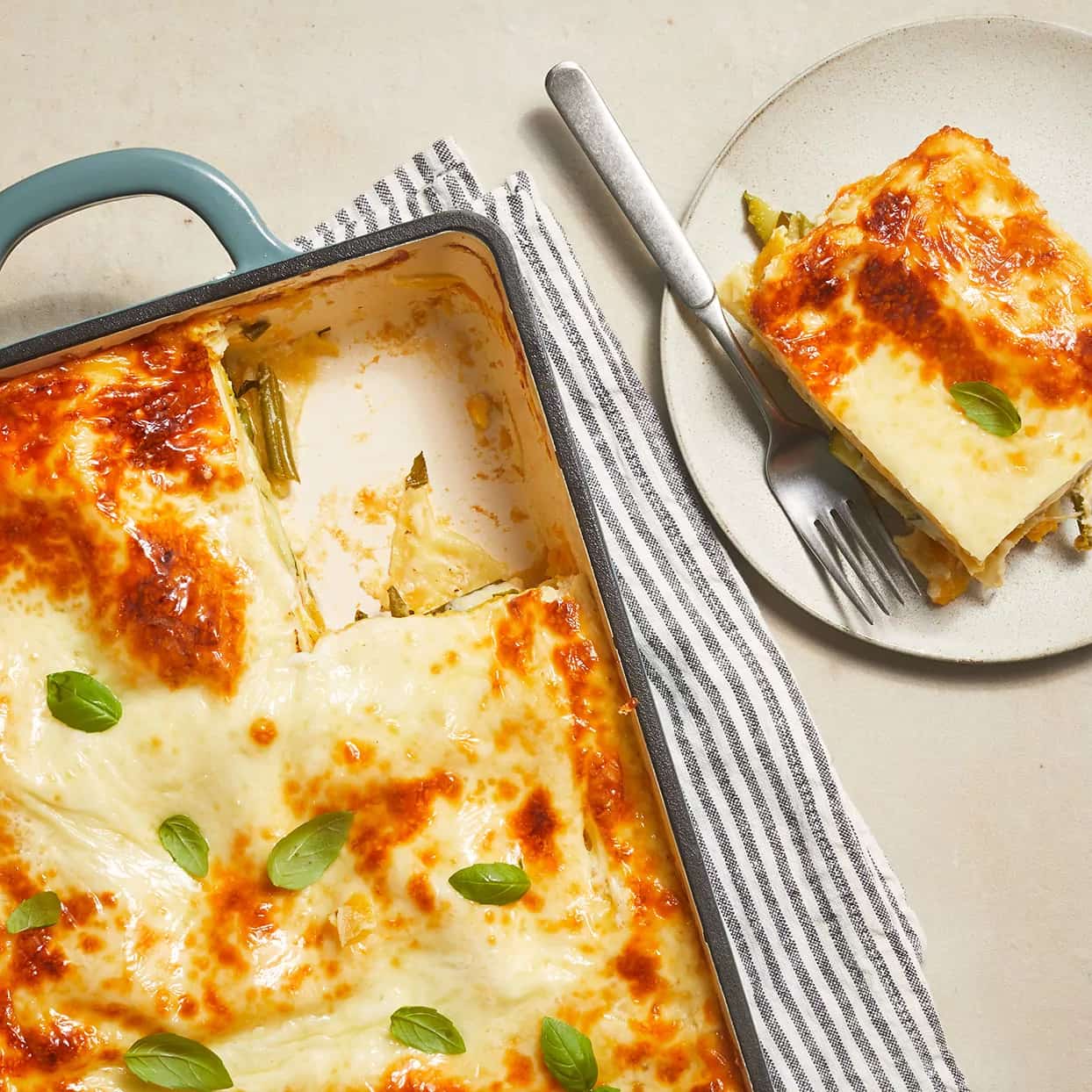 How to make Vegetable Lasagna With White Sauce Recipe