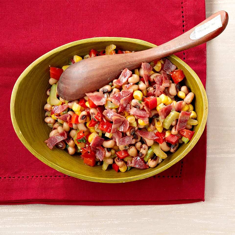 How to make Warm Black-eyed Pea Salad Recipe