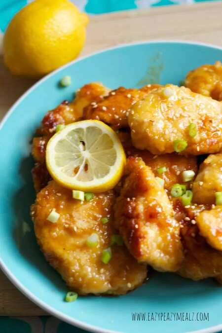Asian Lemon Chicken Asian Lemon Chicken