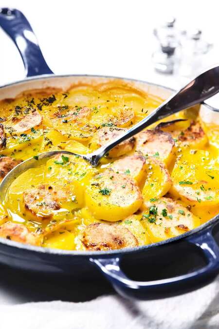 Saffron Potato Casserole