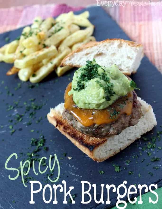 How to make Spicy Pork Burgers Recipe