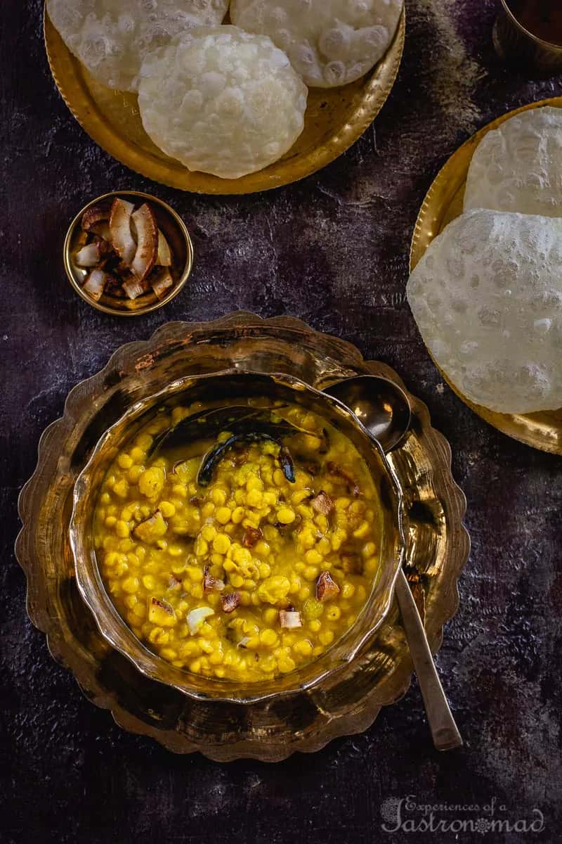 How to make Narkel Diye Cholar Dal Recipe