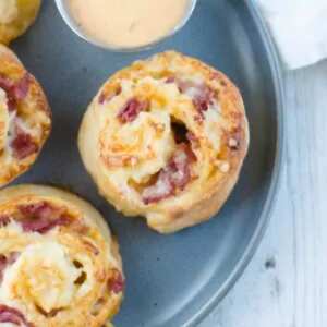 Corned Beef Pizza Rolls