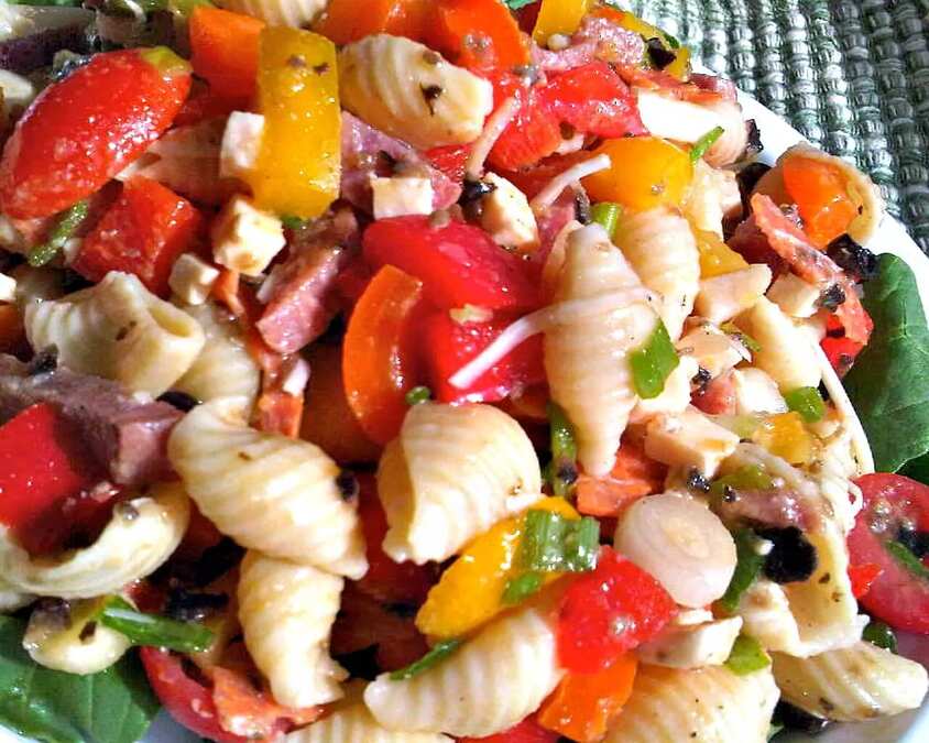Antipasto Pasta Salad for Summer